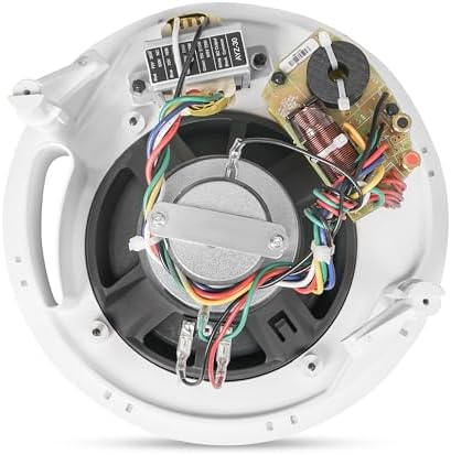 Sound Town Commercial Sound System Set with a 3-Zone Low-Impedance Bluetooth Amplifier, 6 x 6.5“ Coaxial in-Ceiling Flush Mount Speakers, White (STCA6130X6CS6N) - Image 5