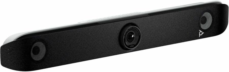 Poly Studio V52 USB Video Bar - for Meeting Room, Video Conferencing - Medium Room Size Supported - 3840 x 2160 (Live) - 4K UHD - 60 fps - 1 x Network (RJ-45) - 1 HDMI in - 2 HDMI Out - USB - Gigabit - Image 2