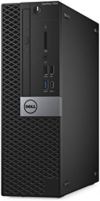 Dell OptiPlex 7050 Small Form Factor Desktop Computer, Intel Core i7-7700, 8GB DDR4, 1TB Hard Drive, Windows 10 Pro (HDHJD) by Dell