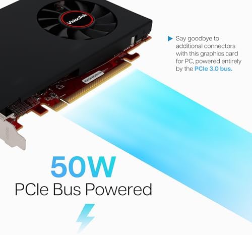 VisionTek AMD Radeon RX 550 4GB GDDR5 4x HDMI Graphics Card - Image 3