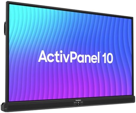 Promethean ActivPanel 10 86" High Specification Digital Whiteboard for Office or Classroom, 4K UHD, OS Flexible Device, Panel, 3 Year Onsite Support by Promethean
