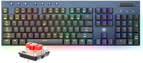 Hexgears GK1702 Full Size Low Profile Mechanical Keyboard - Linear by HEXGEARS