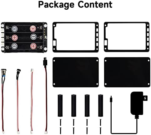 Waveshare Uninterruptible Power Supply (UPS) Module, Supports Charging and Power Output at the Same Time, 3S & 5V 5A Output, Compatible with Raspberry Pi Board - Image 2