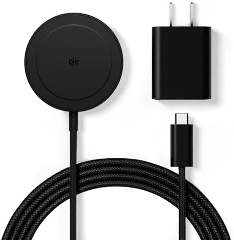 Magnetic Wireless Charger, 10FT Qi2 25W Fast Charging Pad for MagSafe by Gatatol