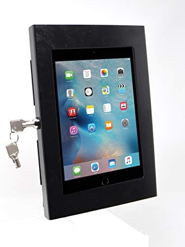 Locking Security Metal Case for iPad mini Used as Kiosk, POS, Store, Show Display (Black, iPad mini 1/2/3) by TABcare
