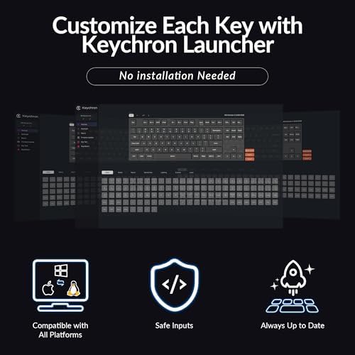 Keychron K8 V2 Wireless RGB Mechanical Keyboard, 87-Key TKL Layout, QMK Launcher Custom, Hot-Swap Brown Switch, Shine-Through Keycaps, Bluetooth 5.2 & Wired, Aluminum Frame, for Mac/Windows/Linux - Image 3