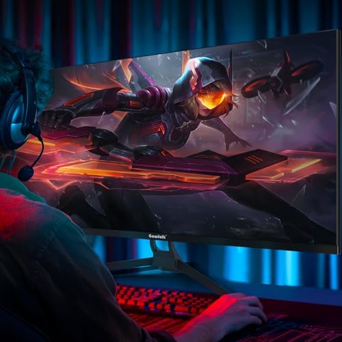 Gawfolk Gaming Monitor 34 inch IPS 120Hz, Ultrawide PC Screen 2560×1080P - Image 5