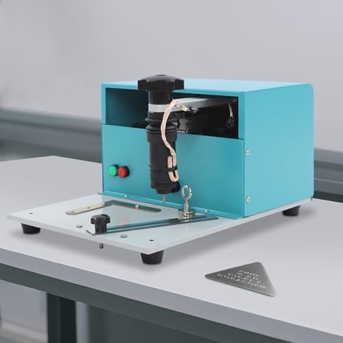 Electric Marking Machine, AC 110V Metal Engraving Machine, Desktop Computer-controlled Nameplates Signs Labeling Maker, 1.18-7.87in/s Speed Precision Driver USB Connection Marker, 10.63*14.17*7.87in - Image 7