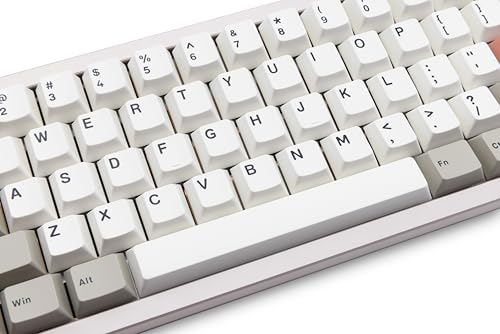 KEEBMONKEY WOBKEY Zen 65 65% Quick Release Wireless Mechanical Keyboard with RGB, CNC Aluminum Case, Hot-Swappable, VIA Support, BT/2.4G/USB-C Gaming Keyboard for Mac/Windows (Ultra Warm Silver) - Image 4