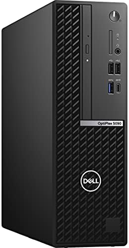 Dell OptiPlex 5000 5090 Desktop Computer - Intel Core i7 10th Gen i7-10700 Octa-core (8 Core) 2.90 GHz - 8 GB RAM DDR4 SDRAM - 256 GB M.2 PCI Express NVMe 3.0 x4 SSD - Small Form Factor - Black by Dell