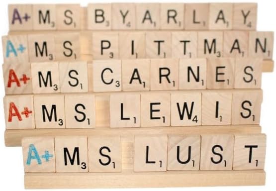 Handmade Personalized Teacher Desk Plate Custom Teacher Gift Personalized Teacher Name Plate Teacher Desk Plate Teacher Christmas School Nurse Science Teacher Reading Writing - Image 5