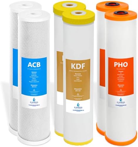 Express Water Whole House 3 Stage Water Filter, Heavy Metal & Anti-Scale by ExpressWater