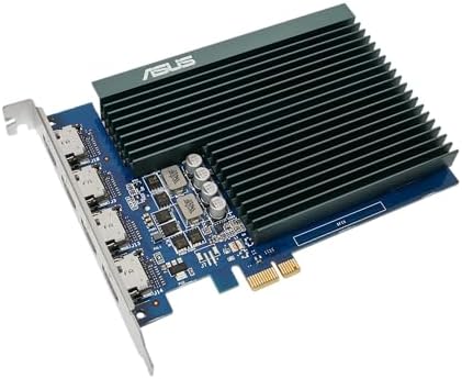 ASUS NVIDIA GeForce GT 730 Graphics Card (PCIe 2.0, 2GB GDDR5 Memory, 4X HDMI Ports, Single-Slot Design, Passive Cooling) - Image 3