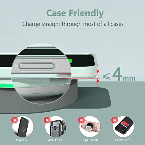 Yootech Wireless Charger,10W Max Wireless Charging Pad(No AC Adapter) - Image 4