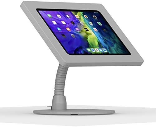 VidaMount Light Grey Exposed Rear Camera Enclosure and Portable Flexible Stand [Bundle] Compatible with iPad Pro 11" (1st/2nd/3rd/4th Gen), Air 10.9" (4th/5th Gen) & Air 11" (M2-M3) by VidaMount