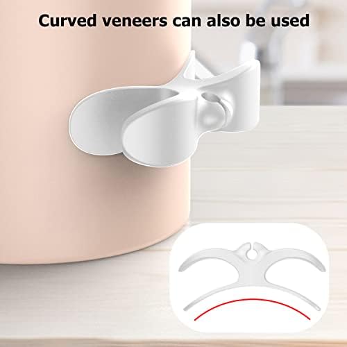 Cord Organizer for Appliances, 5 Pack Upgraded Cord Holder Cord Winder Stick Firmly on Kitchen Mixer, Blender, Coffee Maker, Pressure Cooker, Air Fryer and Small Appliances(White) - Image 4
