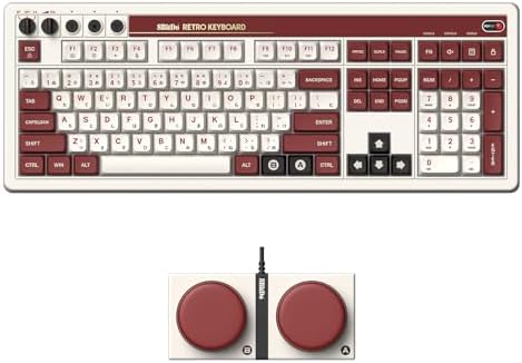 8BITDO Retro 108 Mechanical Keyboard - FAMICOM by Unknown