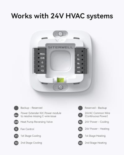 SITERWELL Smart Thermostat Programmable Home WiFi Thermostat - Image 5