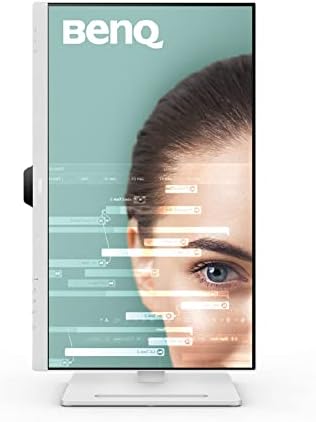 BenQ GW2790QT Productivity Monitor 27" 1440p | IPS| Eye-Care Tech | 99% sRGB | Brightness Intelligence Gen2 | Noise-Cancelling Mic & Speakers | Ergonomic | USB-C (65W) | USB Hub | DaisyChain | White - Image 3