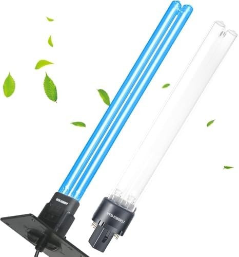 COOSPIDER 36W HVAC UV Light Sanitizer, Air Purifier for Whole House, UVC Light in Duct for AC Duct, Germicidal Lamp with 1 Spare Bulb, 253.7nm Wavelength Ozone Free 110V (CTUV-D36) by Coospider