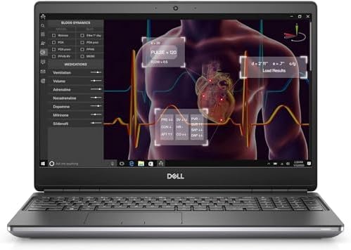 Dell Precision 7560 15.6" Mobile Workstation Core i7-11850H 8-Core 1TB PCIe SSD 32GB RAM NVIDIA RTX A4000 8GB FHD 500 NIT (1920x1080) Win 11 Pro (Renewed) by Amazon+Renewed