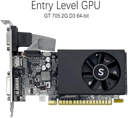 Geforce GT 705 Video Card 2G D3 64-bit, HDMI DVI VGA, Graphics Card for PC - Image 2