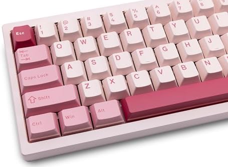 KEEBMONKEY WOBKEY Zen 65 65% Quick Release Wireless Mechanical Keyboard with RGB, CNC Aluminum Case, Hot-Swappable, VIA Support, BT/2.4G/USB-C Gaming Keyboard for Mac/Windows (Ultra Pink Gold) - Image 3