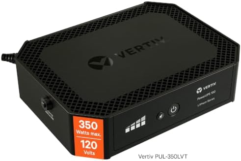 Vertiv Liebert PowerUPS 100 PUL-350LVT Lithium-Ion UPS Battery Backup 350VA - Image 5