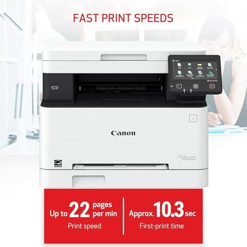 Canon Color imageCLASS MF653Cdw Laser Printer (White) (Renewed) - Image 5