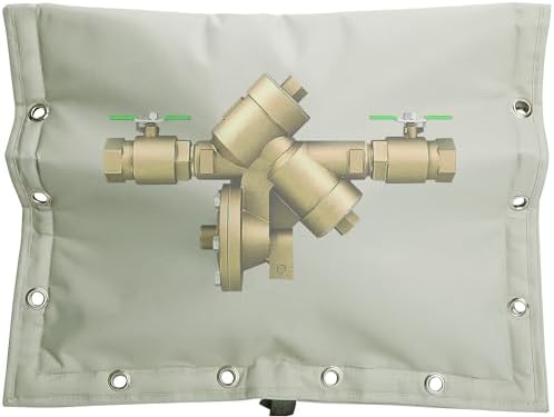 30" W x 24" H 3-Way Opening Backflow Preventer Insulation Cover (5°F) by Sfcddtlg