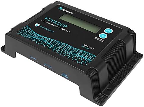 Renogy Voyager 20A PWM Solar Charge Controller IP67 12/24V for Marine by RenogySolar