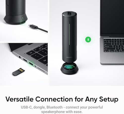 Insta360 WaveLink Bundle- Professional Speakerphone with AI Recording Suite,Voice Recorder, 8 Noise-Canceling Mics w/Beamforming, AI Transcript, 99 Languages, 32GB, Meetings(Wave+Link 2) - Image 6