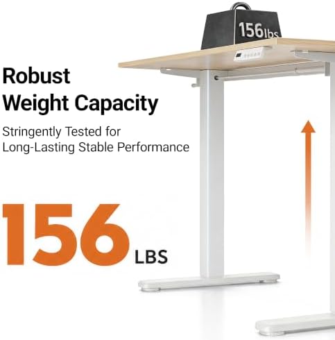 Claiks 40 x 24 Inch Nature Electric Standing Desk - Image 4
