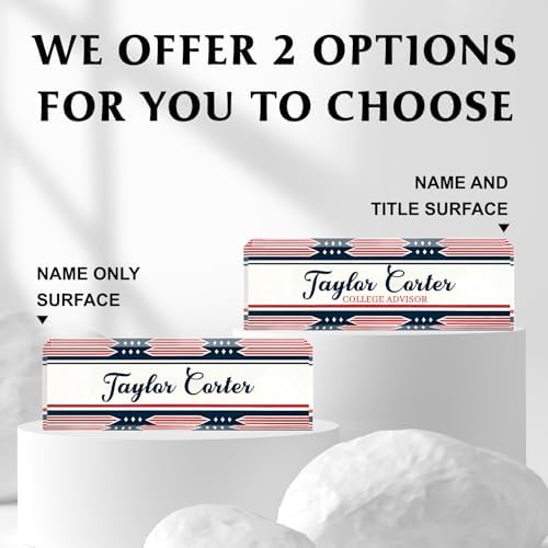 Custom Name Plate for Desk, Acrylic Desk Name Plate Personalized, Employee Appreciation Gifts, Office Desk Accessories for Woman Teacher Nurse, Coworker Gifts for Manager Assistant - Image 5