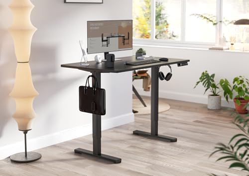 YDN 55 x 24 Inch Black Electric Standing Desk - Image 2