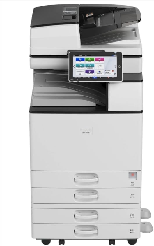 RICOH IM C3000 Color Laser Multifunction Copier - 30ppm, Copy, Print, Scan, Auto Duplex, Network Connectivity, WiFi, Postscript3 Supplement (Renewed) by Amazon+Renewed
