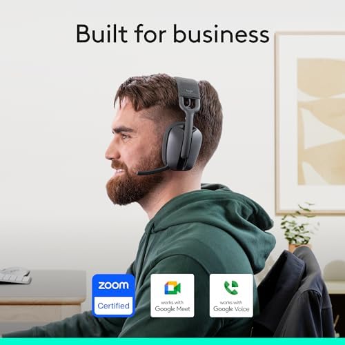 Logitech Zone Vibe Wireless for Business Bluetooth Headphones - UC - Image 2