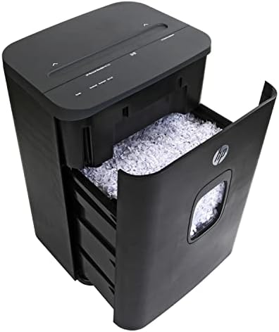 HP - Micro Cut Paper Shredder, 16-Sheet with Slide Top for Office - Image 3