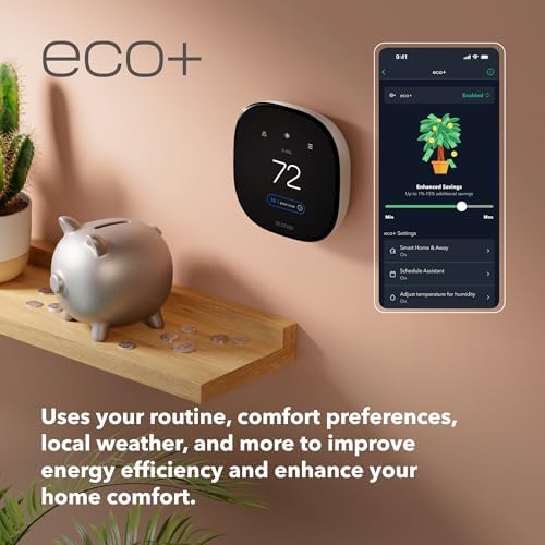 ecobee Smart Thermostat Enhanced, Programmable WiFi Thermostat (Pack of 8) - Image 6