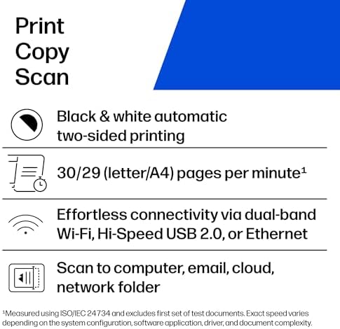 HP LaserJet MFP M234sdw Wireless Printer, Print, scan, Copy, Fast speeds, Easy Setup, Mobile Printing, Best-for-Small Teams - Image 2