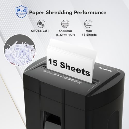 Wingwise Ultra Low Noise 48dB Paper Shredder for Home Office - Image 3