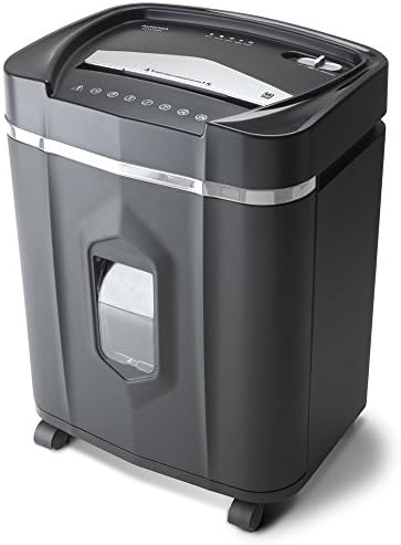 Aurora AU1210MA Professional Grade High Security 12-Sheet Micro-Cut Paper/CD and Credit Card/ 60 Minutes Continuous Run Time Shredder & SL16 Professional Grade Synthetic Shredder Oil - Image 2