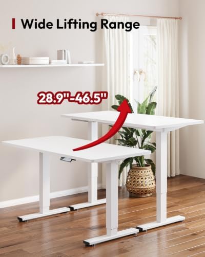 SANODESK 48''x24'' One-Piece Height Adjustable Electric Standing Desk - Image 4