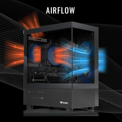 Thermaltake LCGS View 7660-170 Gaming Desktop (AMD Ryzen™ 5 7600X, ToughRam 32GB DDR5 6000MT/s RGB Memory, NVIDIA GeForce® RTX 5060, 1TB NVMe M.2, WiFi, Windows 11) V17B-B650-560-LCS - Image 3