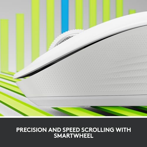 Logitech Signature M550 Wireless Mouse Small to Medium Sized - Off White - Image 2