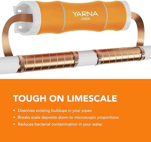 YARNA Electronic Water Descaler – No-Salt Softener, Pipes to 1" CWD24 - Image 2