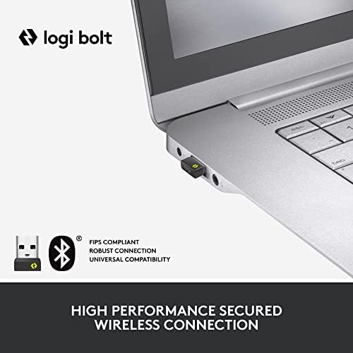 Logitech Lift for Business Vertical Ergonomic Mouse Left Handed - Graphite - Image 2