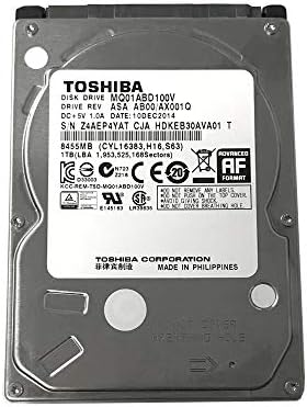 Toshiba 1TB 5400RPM 8MB Cache SATA 3.0Gb/s 2.5 inch Notebook Hard Drive (MQ01ABD100V) - 1 Year Warranty,Usb - Image 2