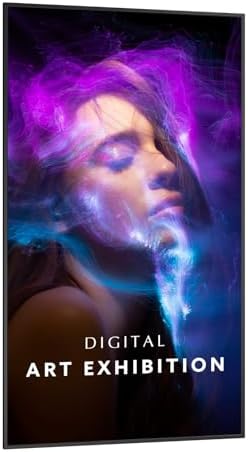 Digital Signage, 55 Inches Digital Signage Display, LED Screen High Brightness Advertising Display Kiosk, High Brightness Android Vertical Horizontal Poster with Content Management System by Unknown