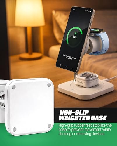 Galvanox Qi2.2 25W Magnetic Wireless Charging Stand for Samsung - Image 7
